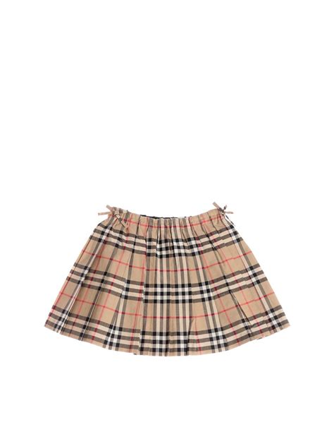 burberry button skirt|vintage burberry pleated skirt.